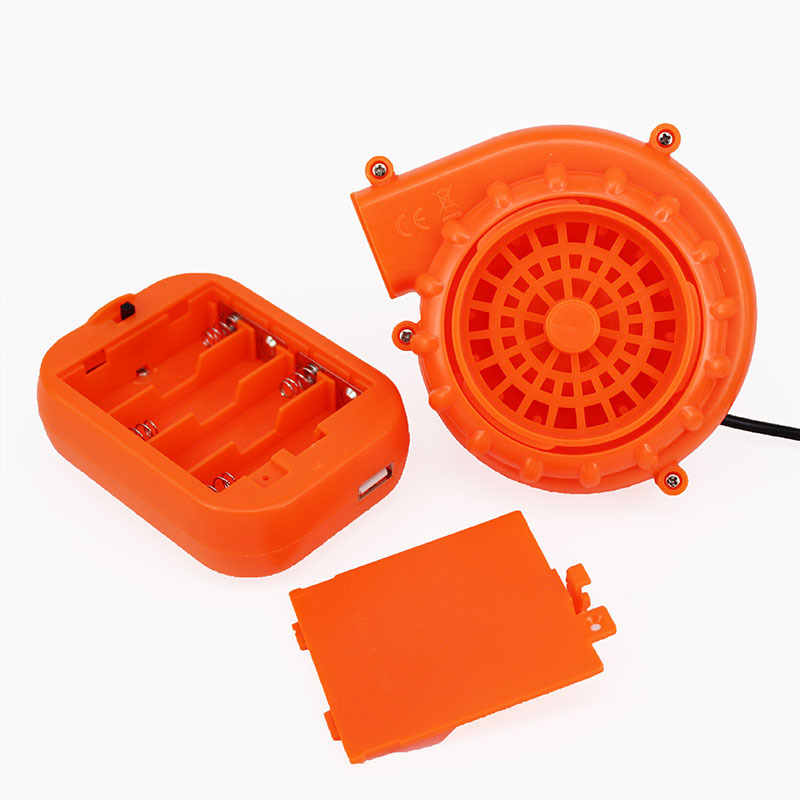 2dc插口分体离心迷你风机行走玩具服装充气防护服散热微型鼓风机