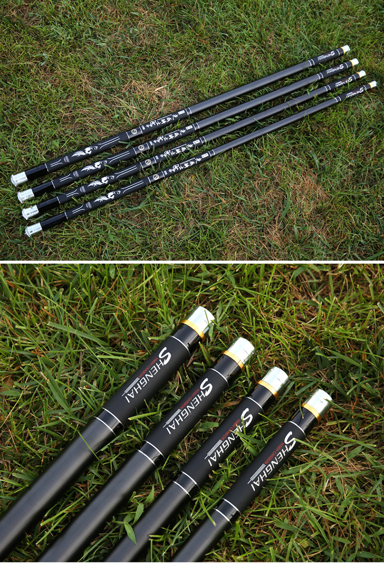 光威骑士鱼竿高碳素打窝竿超长竿10米12米13米14米炮竿钓鱼杆渔具