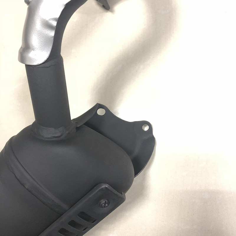 厂家直销nh90大路易天虹90小沙90仔踏板二冲程摩托车排气管消声器