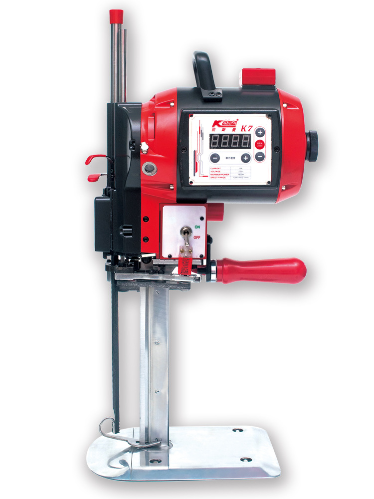 凯斯曼k7电剪刀ksm立式直刀裁剪机电脑伺服裁布机1600w裁床电剪刀