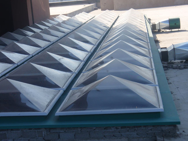 贵州采光罩厂家05j6211穹形金字塔形圆形采光罩单层,双层采光罩