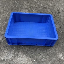 广州欧标灰色物流箱 蓝色eu箱塑料周转汽配箱EU4628箱