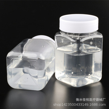 360ml 一斤蜂蜜瓶塑料瓶子批发透明食品五谷杂粮干糖果储物收纳盒