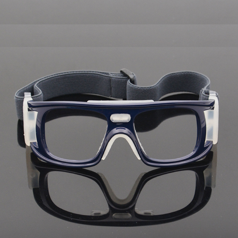 篮球眼镜架足球护目镜框可配近视专业防爆户外运动网球镜 型号016