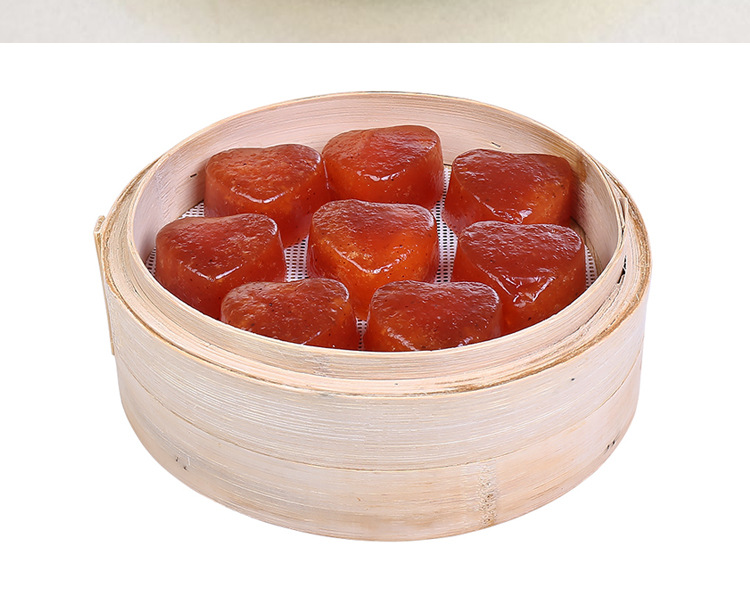 大笑心形红枣糕广式红枣糕冷冻蒸煮类速食甜糕点心500g 约42g/个