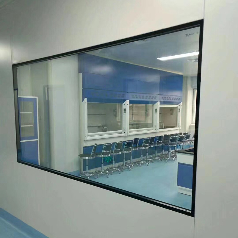 厂家批发供应洁净室无尘车间专用净化观察窗 铝合金洁净观察窗