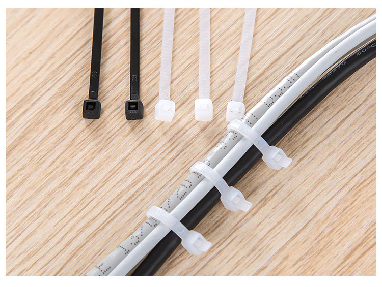 家用网线自锁式尼龙扎带捆线 多功能收纳整理扎带 理线扎带批发