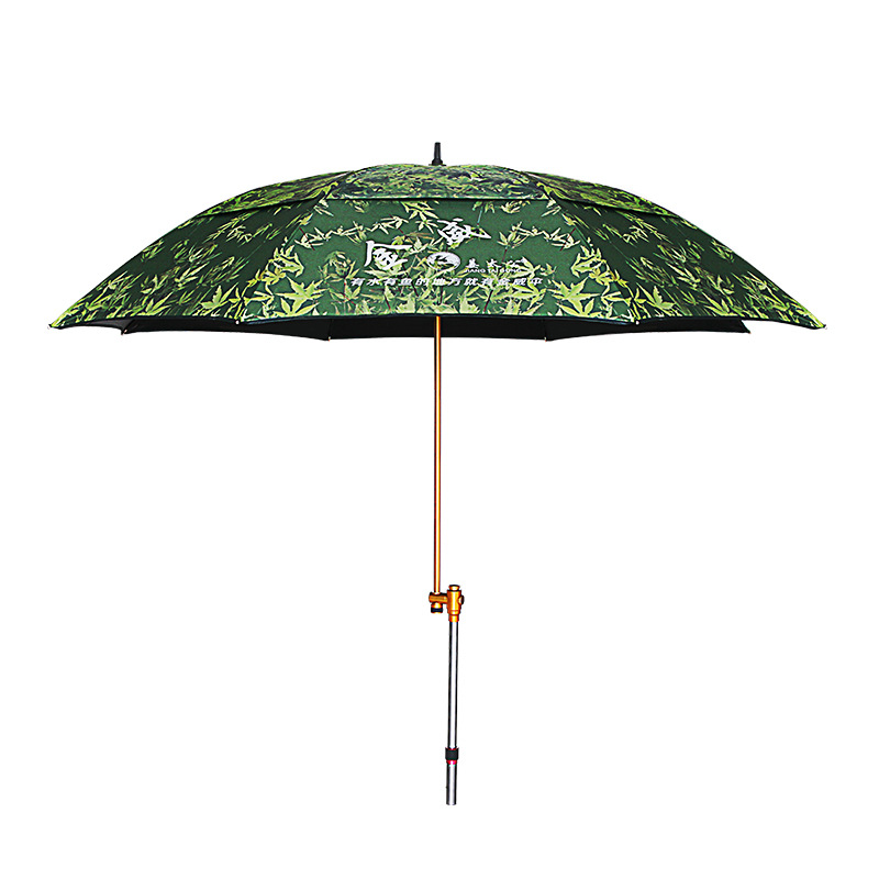 金威姜太公钓鱼伞   2016新款黑胶伞