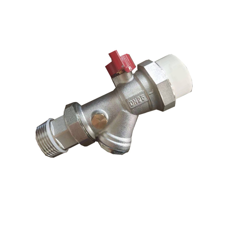 厂家供应ppr过滤器铜球阀 25*1寸多功能铜阀门 地暖y型过滤网球阀