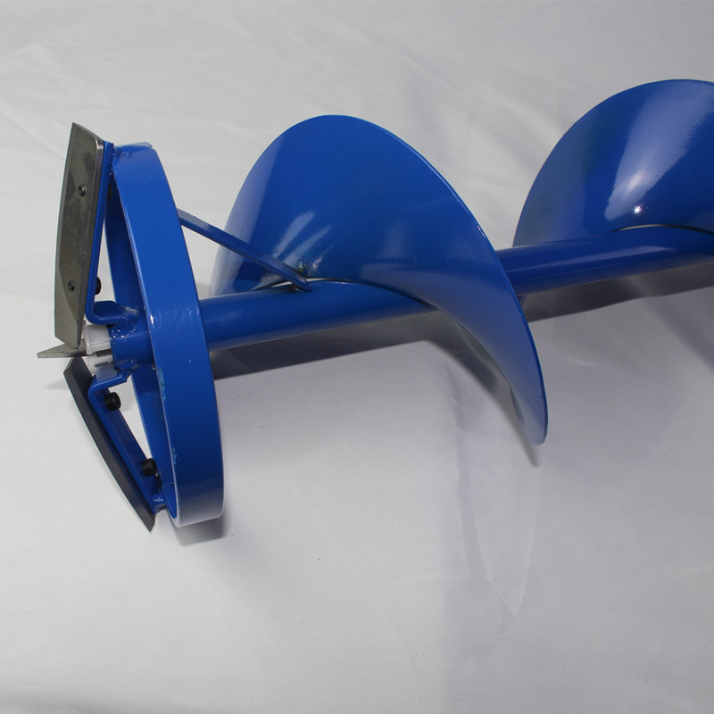 地钻挖坑机植树机种植机配件 钻土合金螺旋钻头 冰钓钻冰神器冰钻