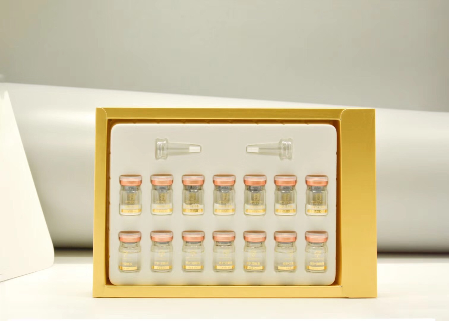 5ml寡肽修护冻干粉套盒7对装修护激光损肌增厚角质美容修复敏肌