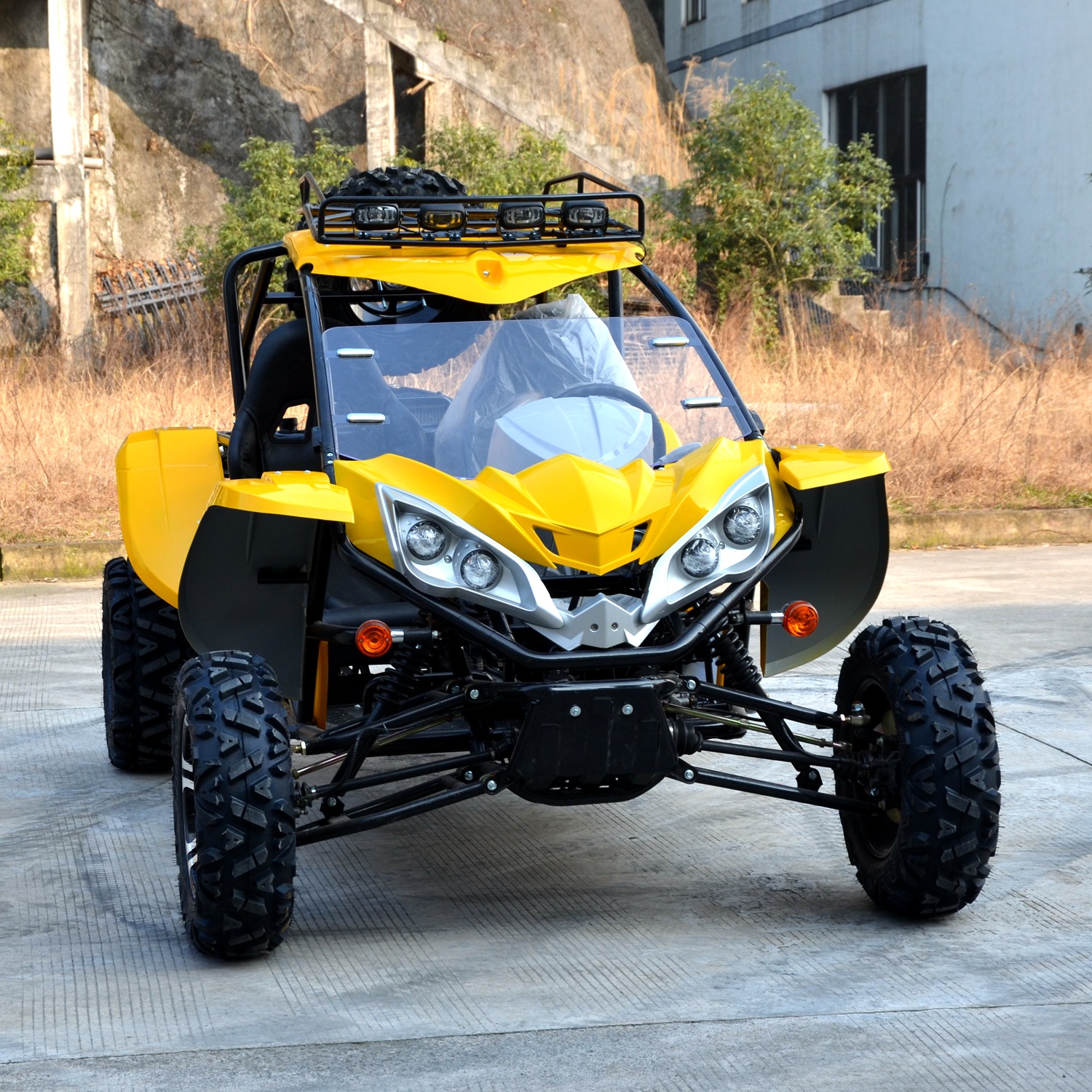 大排量春风500cc水冷四驱双人双座卡丁车越野车山地车四轮沙滩车