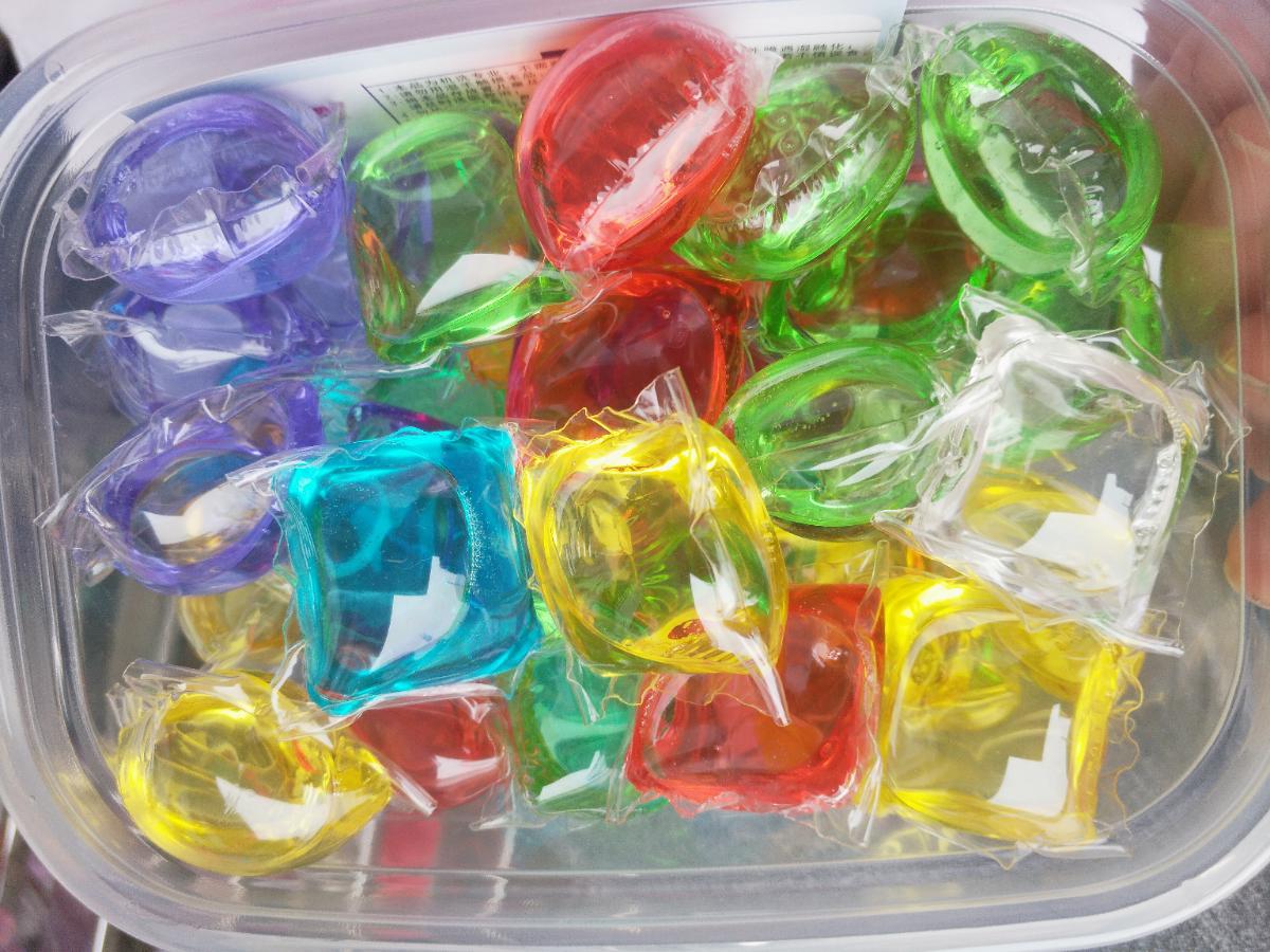 偶恋洗衣凝珠 8克40颗盒装洗衣液水凝露洗衣机洗专用厂家直供凝珠