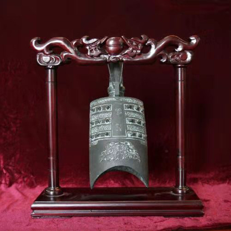 仿古怀旧青铜曾侯乙编钟单个铜钟装饰品客厅小摆件旅游纪念品