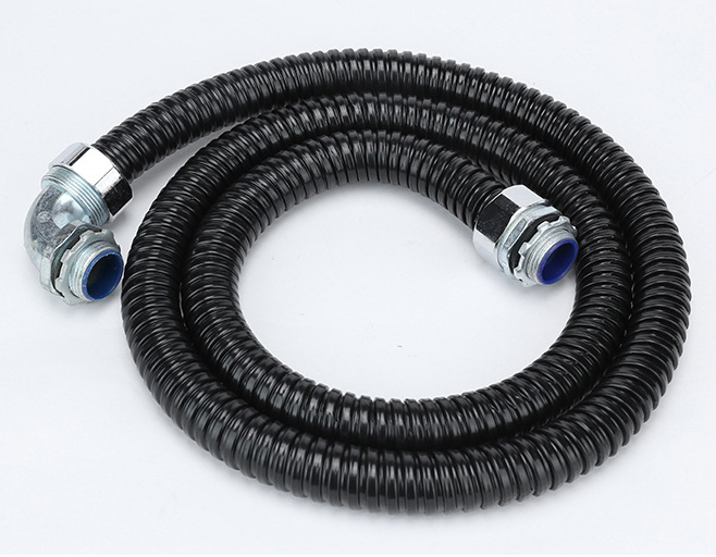 加厚包塑金属软管 穿线波纹管 黑色灰色电线保护金属电工电气套管