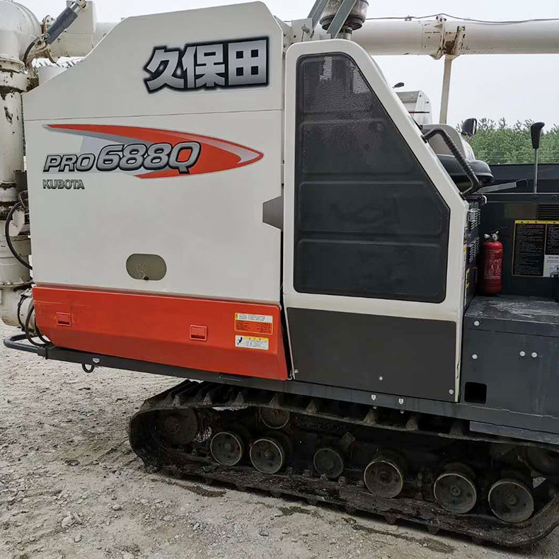 供应688q久保田收割机 小麦油菜收割机 农作物收割设备二手机械