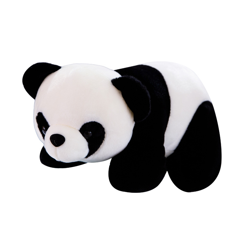 Cute Lying Giant Panda Plush Sleeping Doll Pillow Bed Girls' Doll Chengdu Tourist Souvenir Logo