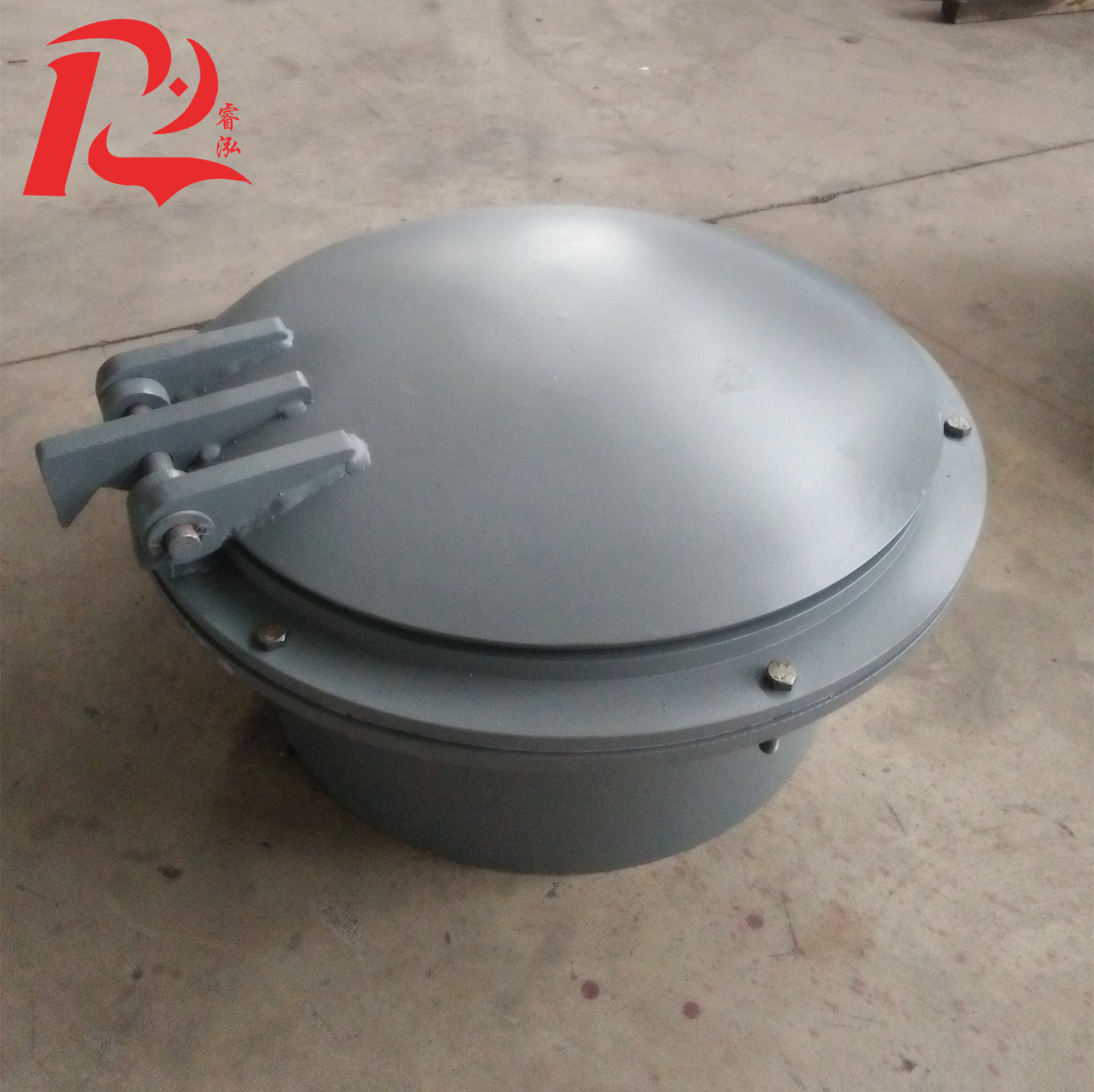 供应重力防爆门dd4331烟风煤粉管道74dd标准水平布置重力防爆门