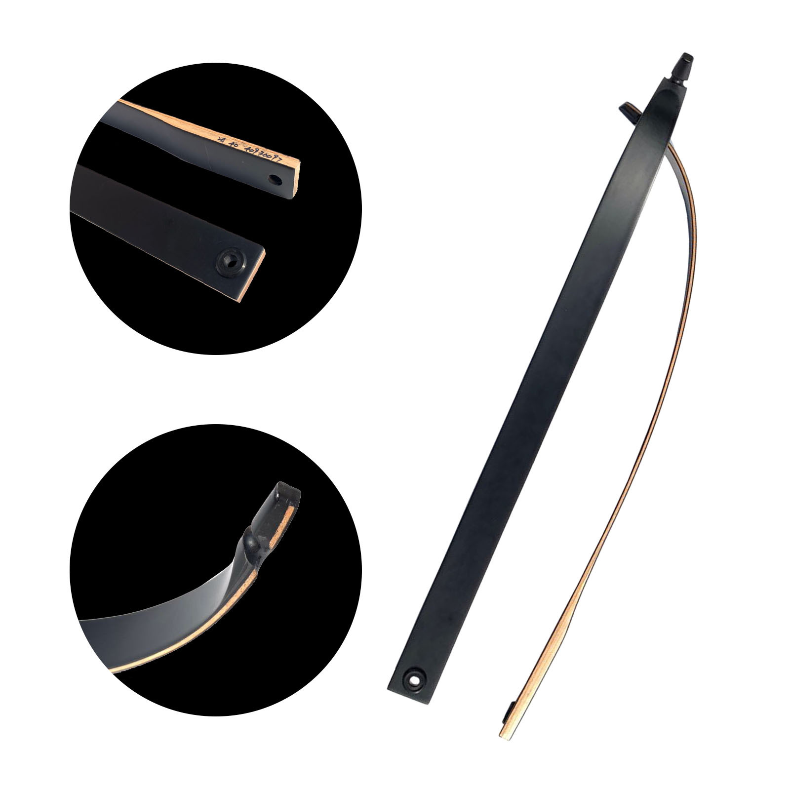 s拧片通用平头竞技传统美猎反曲弓片高箭速射击器材户外比赛装备