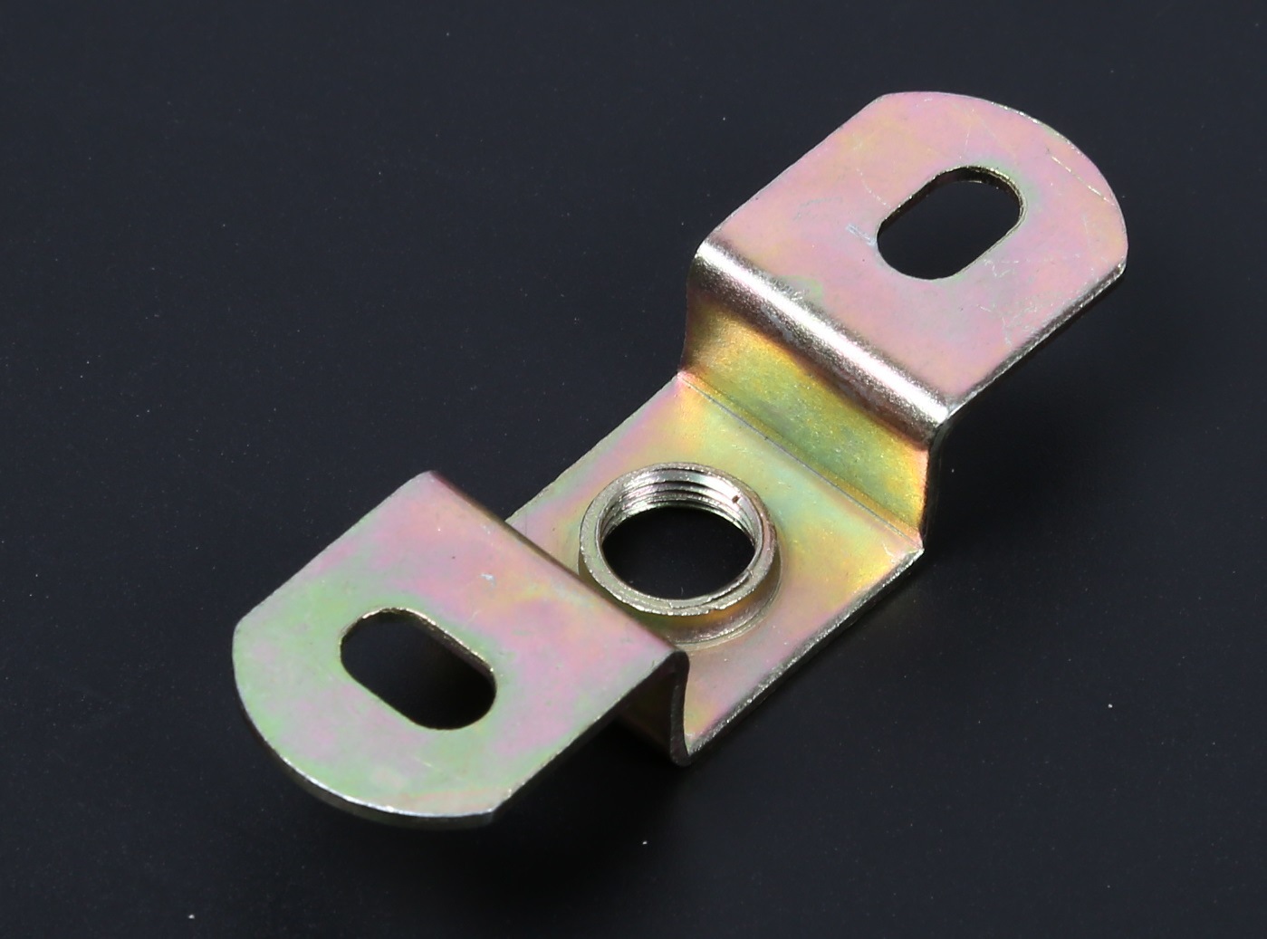 灯具吊杆挂板 弓形工型灯具支架 一字挂板大二级托 吊杆配件