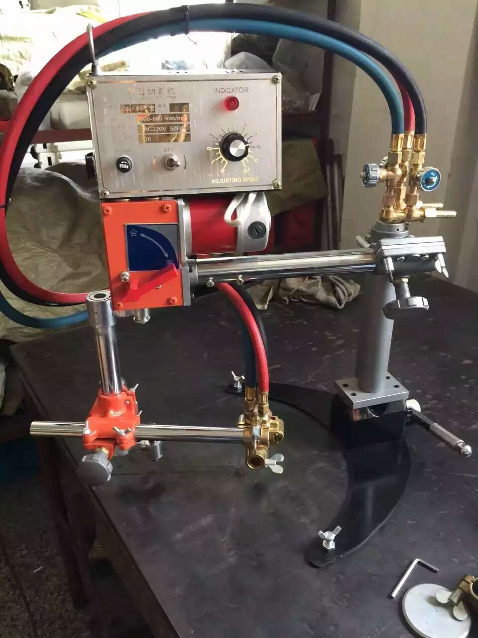 火焰切割圆机厂家直销半自动割圆机低价销售火焰切割机价格优惠