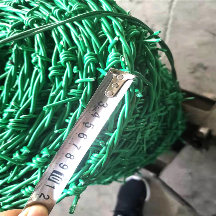 pvc包塑刺绳防攀爬包塑刺绳高速围栏刺绳 绿化养护刺绳 工厂自营