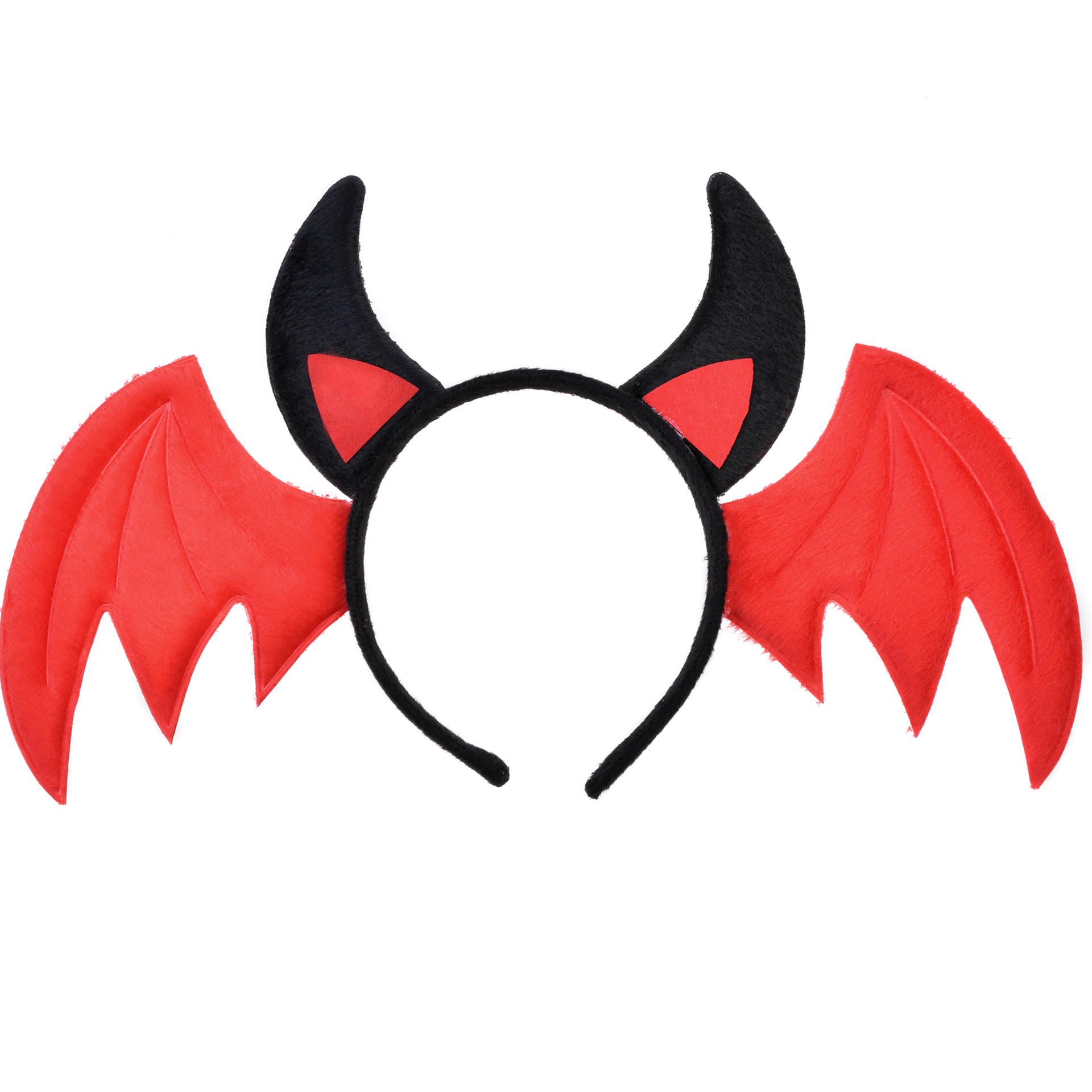 欧美万圣节新款发饰 节日气氛时尚恶魔小角发箍 化妆舞会发带