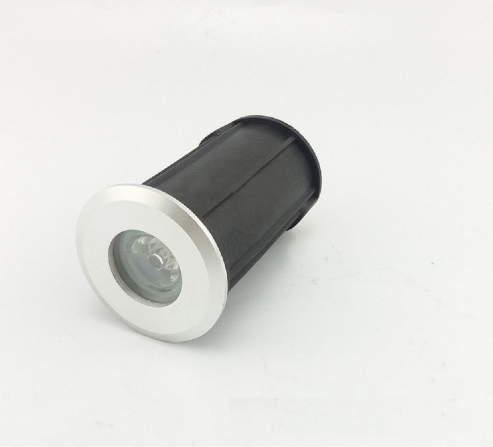 led地埋灯1w水下埋地灯台阶灯地脚灯不锈钢户外防水42mm地射灯1瓦