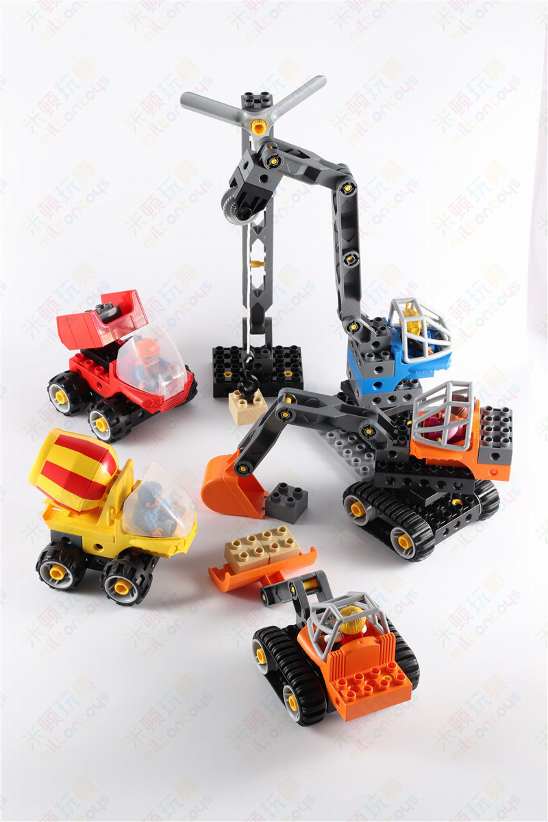 大颗粒百变工程螺丝刀积木兼容乐高45002教育机构机器人kj011散件