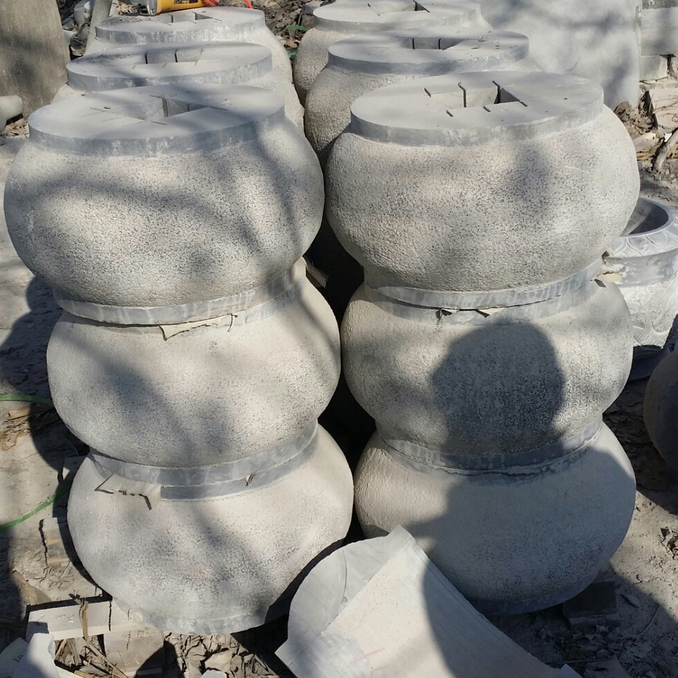 企业,以当地盛产的天青石为主料,辅以花岗岩·汉白玉等多种名石珍玉