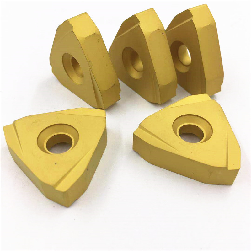 机夹车削刀片无心车床圆钢剥皮机tnmx1509双色涂层刀片