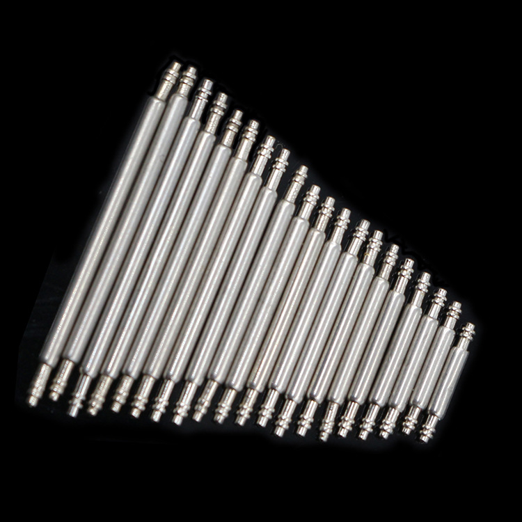 手表配件零部件手表生耳针不锈钢弹簧生耳杆插销表耳针表带连接抽