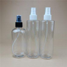 厂家现货 250ml塑料瓶 pet透明喷雾瓶 清洗剂分装瓶 塑料喷瓶