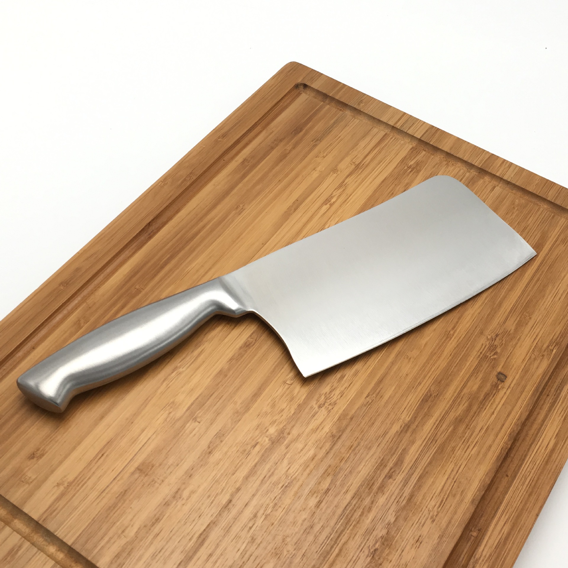 阳江刀具套装5件套全钢柄厨房用刀亚克力刀座现货一件代发出厂价