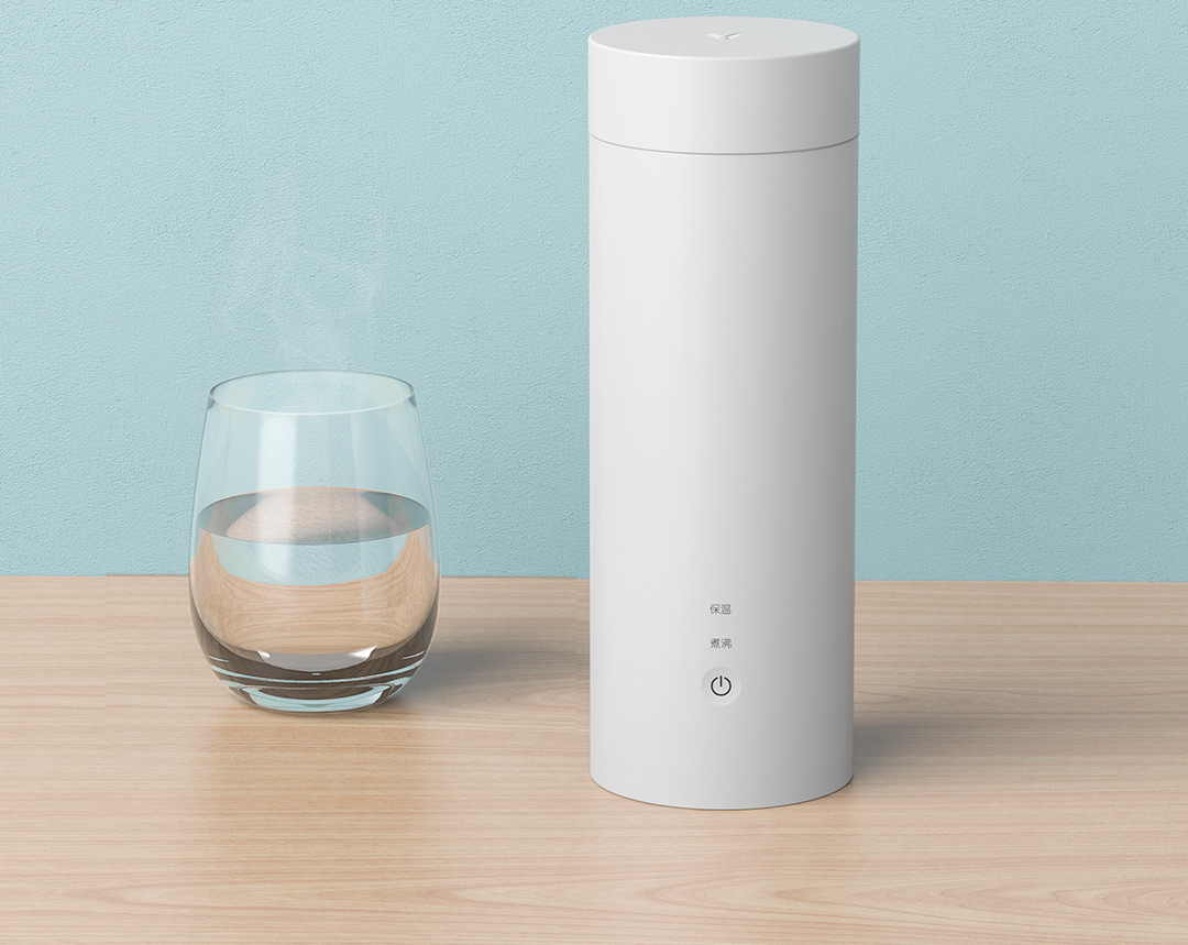 适用云米旅行电热杯全自动小型智能控温便携式迷你加热保温杯水杯