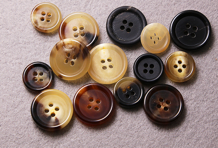 现货 高档西服纽扣 天然水牛角 西装西服正装纽扣 男女套装商务