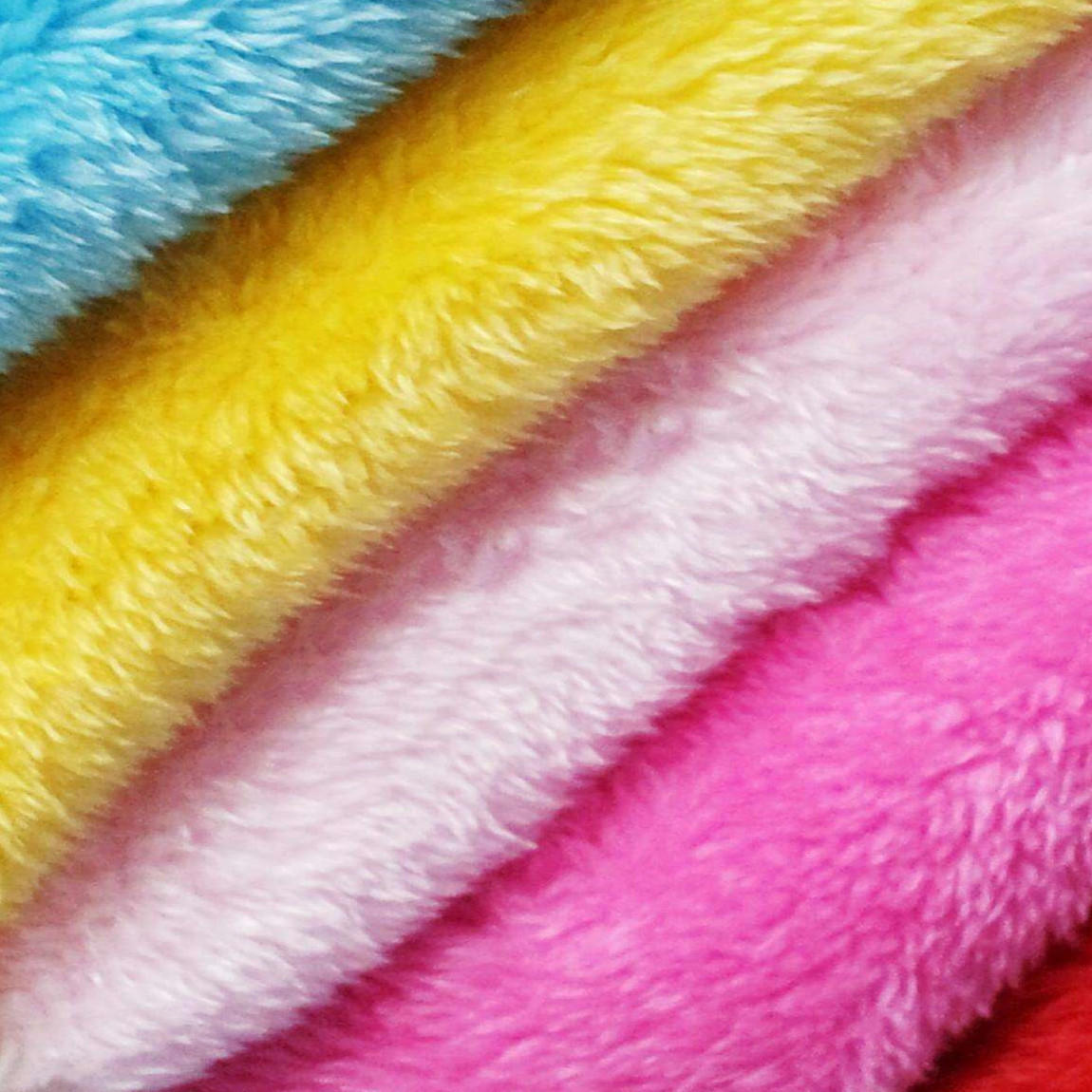 加工产地180克北极绒 单面绒布玩具家纺面料厂家现货直销