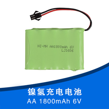 6v 1800mah m型 镍氢电池组aa5号充电电池遥控电动玩具