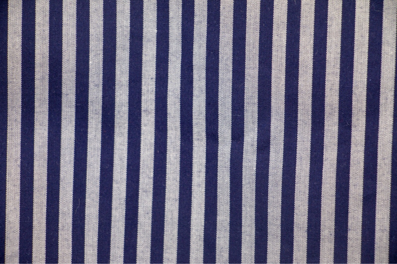 新品现货 高支高密 蓝条提花布