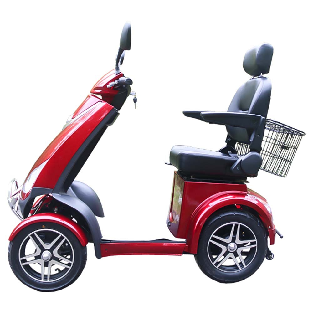 老人残疾人代步车四轮超安全电动踏板车