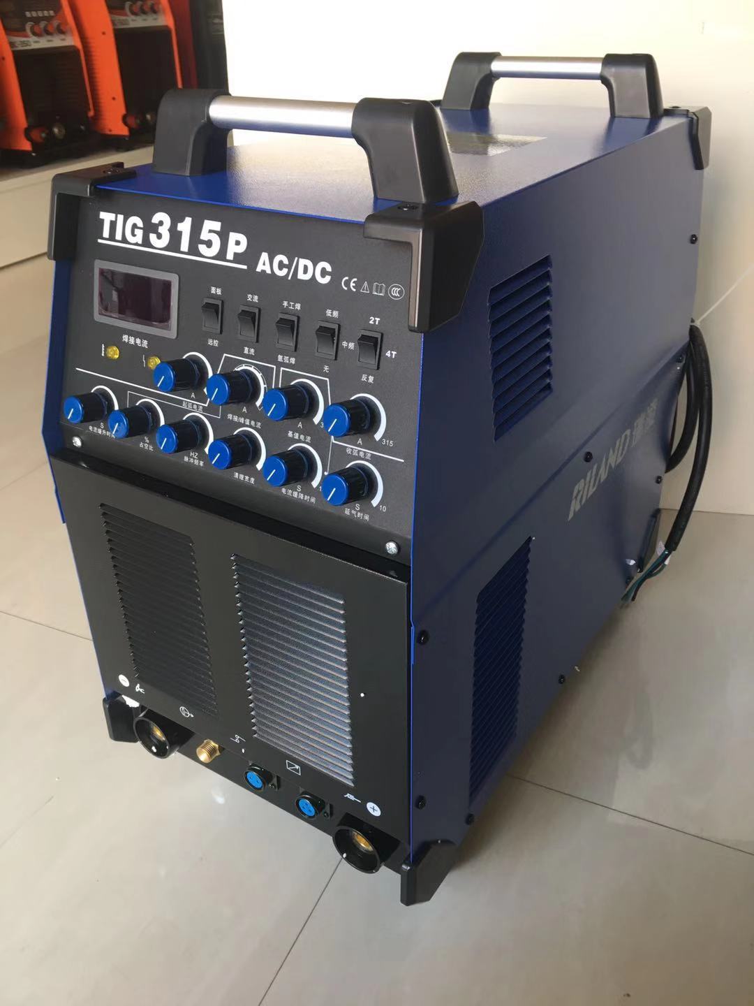 瑞凌逆变方波交直流铝焊机tig-315pac/dc 焊铁铜不锈钢铝合金380v