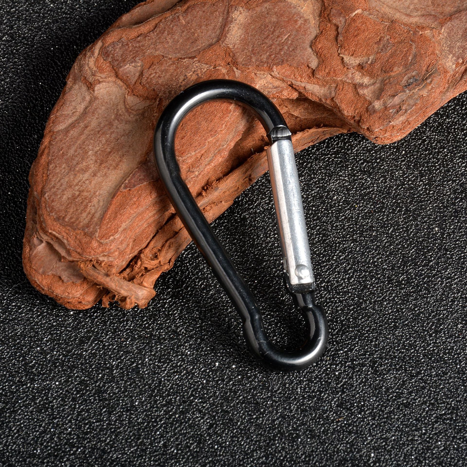 户外铝合金登山扣 葫芦型带圈带卡扣 爬山扣 水壶扣 8号-阿里巴巴