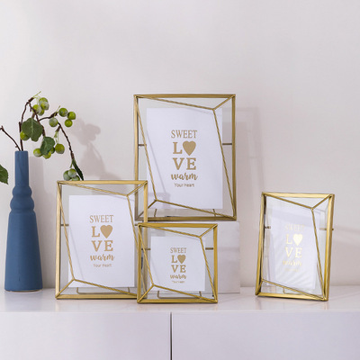 婚纱照相框摆台6寸7寸8寸照片摆件diy创意定制画框外框相册摆台