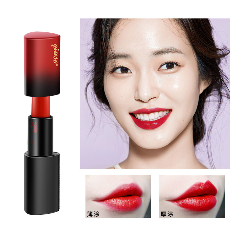 秋色红枸杞滋养魅秀磁铁口红滋润不掉色高档国货学生爆款包邮代发