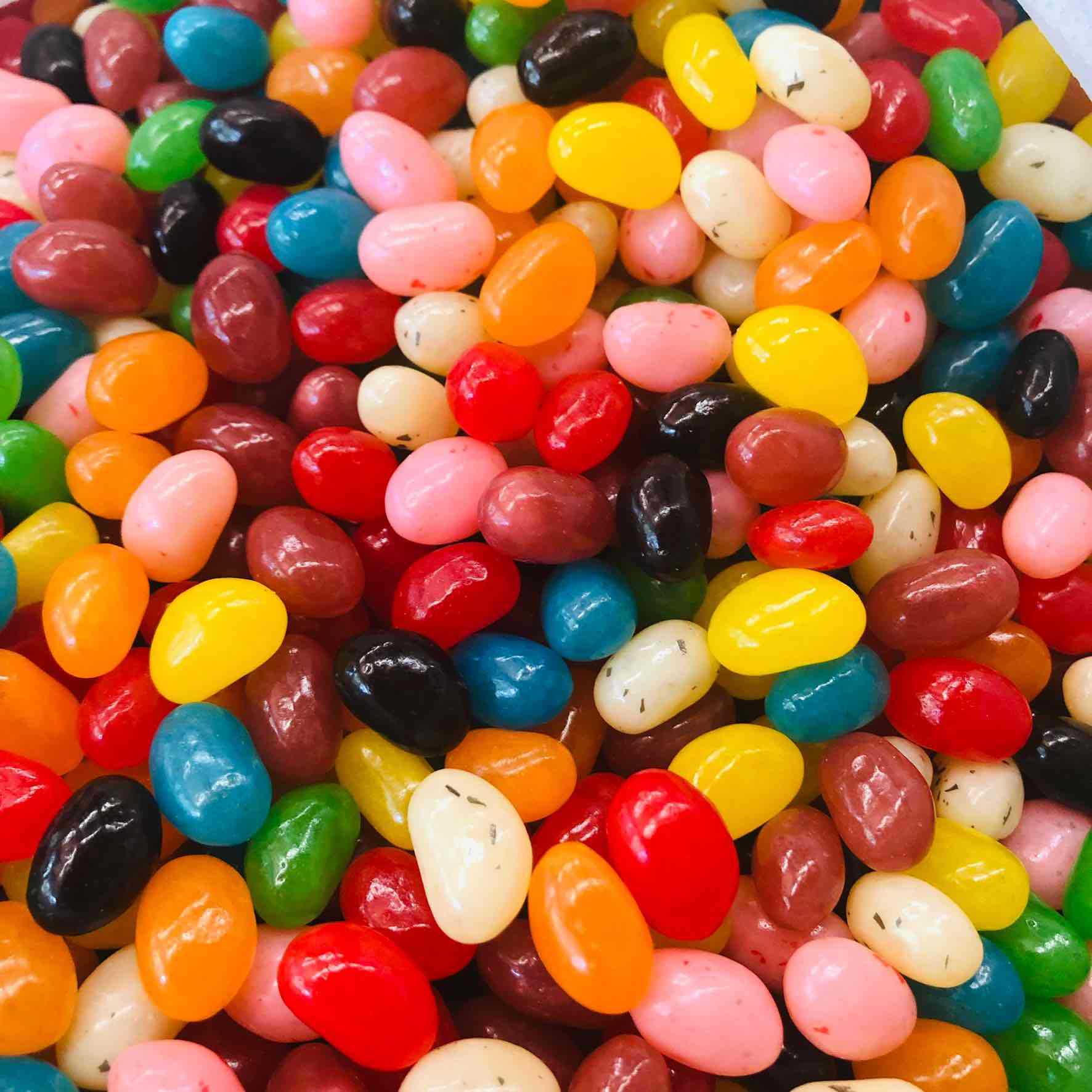 水果果汁糖果脆皮糖豆多色混合单色糖果2.5公斤批发