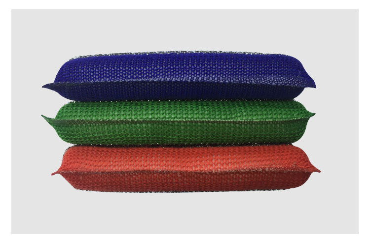 钢丝布海绵擦百洁布厨房清洁块洗碗刷锅去污刷洗大王义乌厂家直销