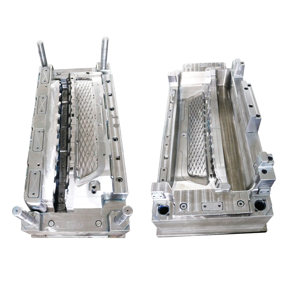 比亚迪汽车前后格栅中网市场件模具开模