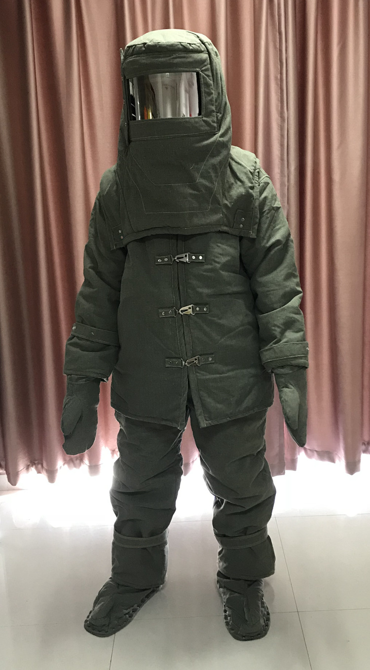 进入式避火服 碳纤维防火防护服 窑炉隔热服 玻璃厂 消防工业