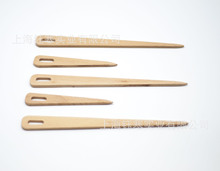 diy榉木挂毯编织大眼针挂毯编织工具wooden weaving needles