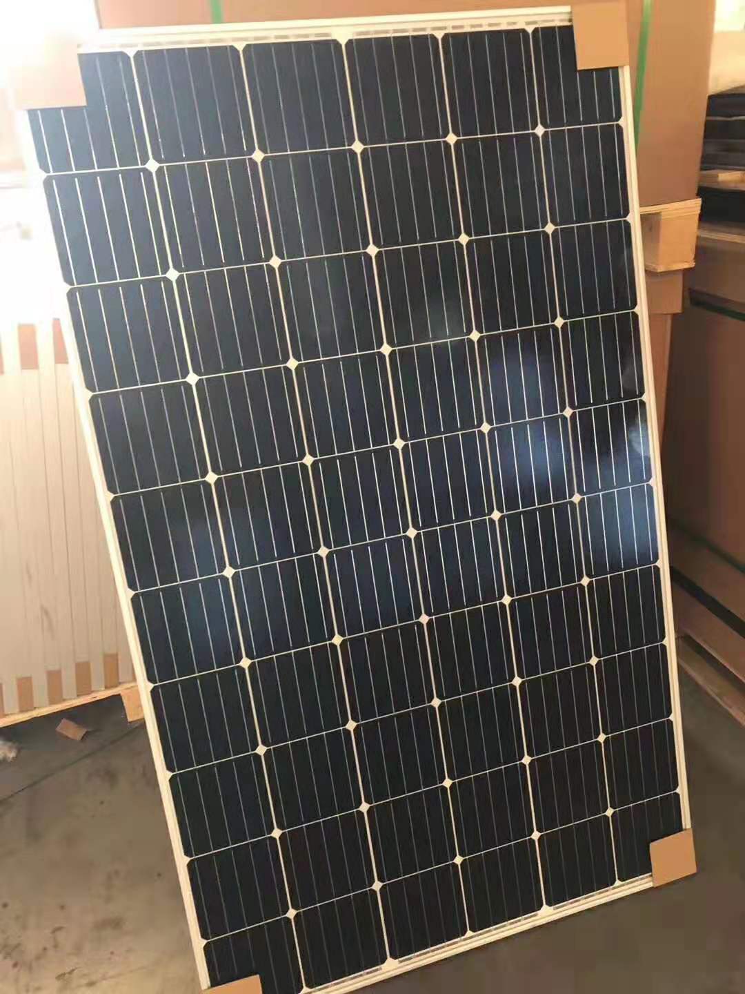 正a级晶科380w单晶太阳能电池板光伏发电板家用户外通用组件